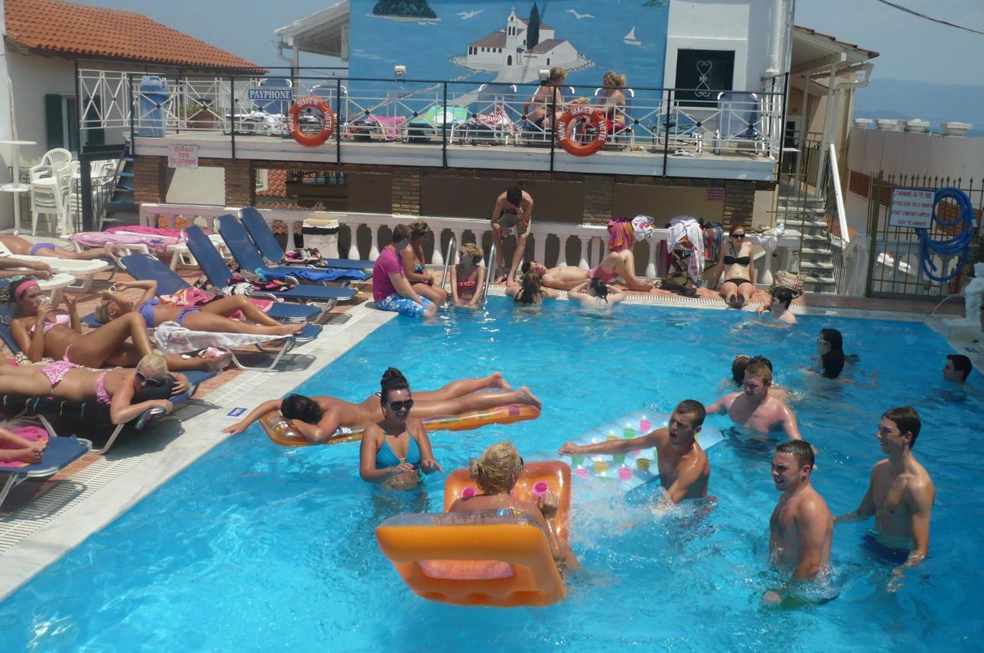 Kavos Panorama Complex Aparthotel Bagian luar foto
